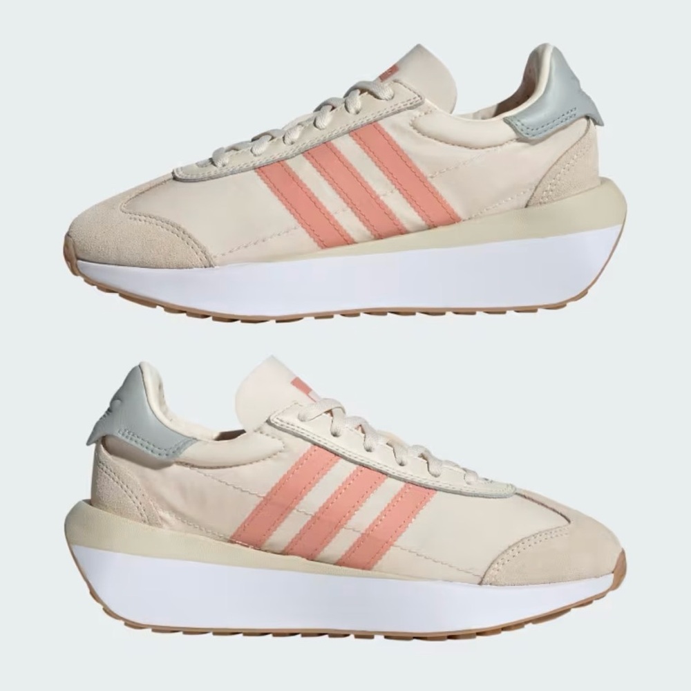 Adidas Country XLG J Wonder White Wonder Clay IF3698 New In Box Women’s Size 7